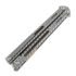 Maxace Obsidian Spearpoint balisong, light grey