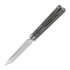 Maxace Obsidian Tanto balisong, dark grey