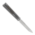 Maxace Obsidian Tanto balisong, dark grey