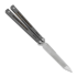 Balisong Maxace Obsidian Tanto, dark grey, latchless