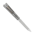 Balisong Maxace Obsidian Tanto, light grey, latchless