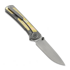 Maxace Peregrine III Titanium & Mokume sulankstomas peilis