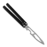 Coltello a farfalla per allenamento Maxace Phantom Black