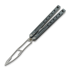 Navaja mariposa de entrenamiento Maxace Phantom II 9CR Aluminum