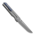 Maxace Racoon Dog sulankstomas peilis, Smooth handle