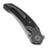 Maxace Rock sulankstomas peilis, juoda