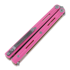 Nož motýlek Maxace Serpent Striker v3, pink