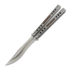 Нож пеперуда Maxace Snow Owl, Gray Titanium & Red Fatcarbon