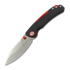 Maxace - Toucan, Black G-10 & Red Aluminum