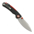 Saliekams nazis Maxace Toucan, Black G-10 & Red Aluminum