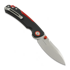 Saliekams nazis Maxace Toucan, Black G-10 & Red Aluminum