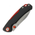 Saliekams nazis Maxace Toucan, Black G-10 & Red Aluminum