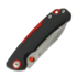 Saliekams nazis Maxace Toucan, Black G-10 & Red Aluminum