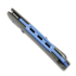 Maxace Toucan folding knife, Grey G-10 & Blue Aluminum