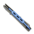 Maxace Toucan folding knife, Grey G-10 & Blue Aluminum