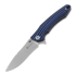 Maxace Zealot III Black Blue sulankstomas peilis
