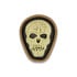 Emblema Maxpedition Hi Relief Skull Micropatch 0.7" x 0.88" MCHS
