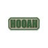 Maxpedition HOOAH mærke, 2.5" x 1", arid HOOAA