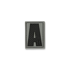 Toppa patch Maxpedition Letter A-J, swat LETSWAT1