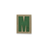 Maxpedition Letter K-Z morale patch, arid LETARID2