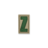Maxpedition Letter K-Z morale patch, arid LETARID2