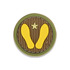 Insignia Maxpedition Yellow Footprints 1" x 1" YWFT