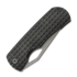 Coltello pieghevole McNees Custom Knives Little Dixon, Antique Frag Titanium