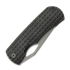 Coltello pieghevole McNees Custom Knives Little Dixon, Antique Frag Titanium