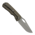 Coltello pieghevole McNees Custom Knives Little Dixon, Bronze Frag Titanium
