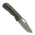 Couteau pliant McNees Custom Knives Little Dixon, Bronze Rock Titanium