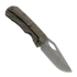 Couteau pliant McNees Custom Knives Little Dixon, Bronze Rock Titanium