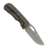 Coltello pieghevole McNees Custom Knives Little Dixon, Bronze Smooth Titanium