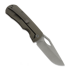 Coltello pieghevole McNees Custom Knives Little Dixon, Bronze Smooth Titanium