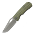 Coltello pieghevole McNees Custom Knives Little Dixon, Green/Blue Frag Titanium
