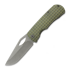 Coltello pieghevole McNees Custom Knives Little Dixon, Green/Blue Frag Titanium