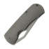 Coltello pieghevole McNees Custom Knives Little Dixon, Stonewash Smooth Titanium
