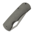 Coltello pieghevole McNees Custom Knives Little Dixon, Stonewash Smooth Titanium
