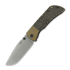 Складной нож McNees Custom Knives MAC2 3.5 - ATOMIC DP - BLK/BRZ - JIGGED BLSTR - SG