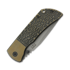 Nóż składany McNees Custom Knives MAC2 3.5 - ATOMIC DP - BLK/BRZ - JIGGED BLSTR - SG