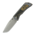Nóż składany McNees Custom Knives MAC2 3.5 - ATOMIC DP - BLU/BRZ - COWBOY - SG