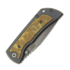 Складной нож McNees Custom Knives MAC2 3.5 - ATOMIC DP - BLU/BRZ - SANDSTORM - SG