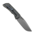 Coltello pieghevole McNees Custom Knives MAC2 3.5 - ATOMIC DP - BLU/BRZ - SMOOTH - SG