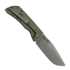 McNees Custom Knives MAC2 3.5 - ATOMIC DP - GRN/BRZ - JIGGED BLSTR - SG sulankstomas peilis