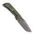 Nóż składany McNees Custom Knives MAC2 3.5 - ATOMIC DP - GRN/BRZ - JIGGED BLSTR - SG