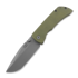 Nóż składany McNees Custom Knives MAC2 3.5 - ATOMIC DP - GRN/BRZ - SMOOTH - SG