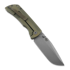 McNees Custom Knives MAC2 3.5 - ATOMIC DP - GRN/BRZ- SWERVE - SG sulankstomas peilis