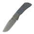 McNees Custom Knives MAC2 3.5 - ATOMIC DP - STW/BLU - JIGGED BLSTR - SG 折り畳みナイフ