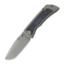 Складной нож McNees Custom Knives MAC2 3.5 - ATOMIC DP - STW/STW - BLUE/RED - SG