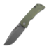 McNees Custom Knives - MAC2 3.5 - ATOMIC - GRN/BLU - SMOOTH