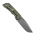 McNees Custom Knives MAC2 3.5 - ATOMIC - GRN/BLU - SMOOTH sulankstomas peilis